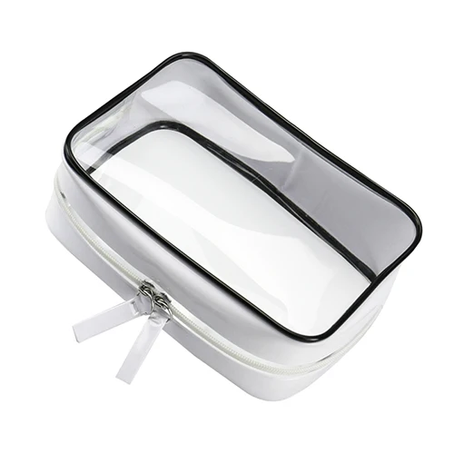 Clear Storage Case BUCHNIK прозрачная косметичка из ПВХ, водонепроницаемый прозрачный чехол для женщин, багаж для путешествий, специальный органайзер для хранения косметики - Цвет: Clear Storage Case