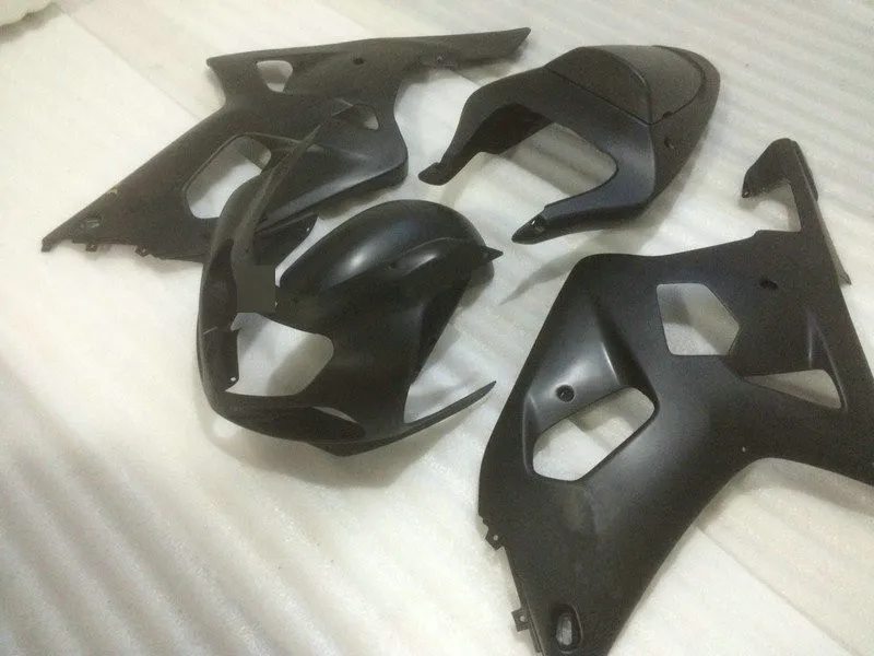 Комплект обтекателей для мотоцикла GSXR600 750 01 02 03 GSXR 600 GSXR750 K1 2003 2001 2002 матовый черный