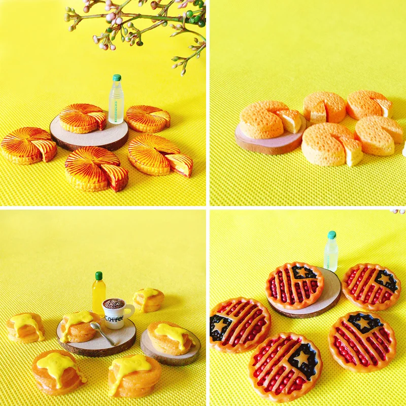 

Пирожные с искусственным сыром/миньатчики/милый/Сказочный Садовый Гном/Террариум с мхом/Бонсай/Статуэтка/Декор кукольного дома/модель