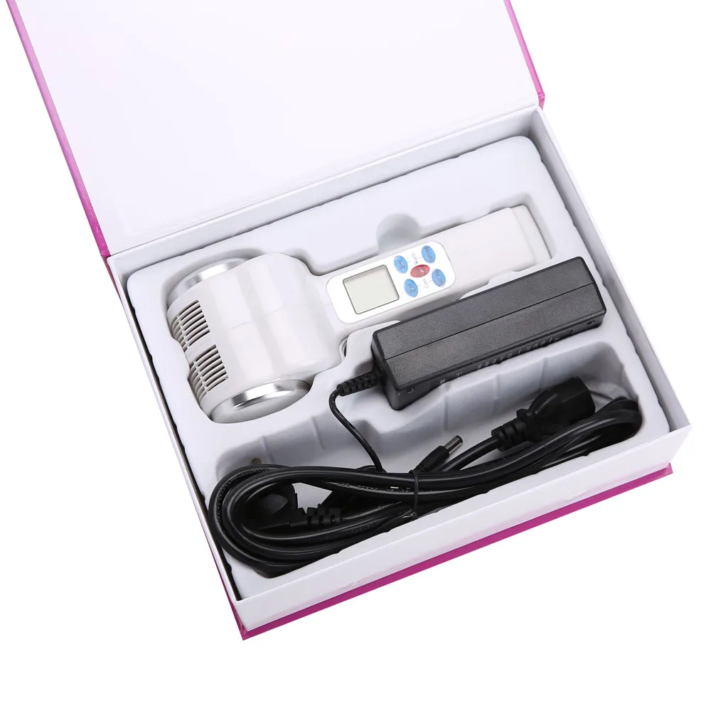 Koop Ultrasone Cryotherapie Hot Koude Hamer Lymfatische Gezicht Lifting Massager Ultrasound Huidverjonging Gezicht Lichaam Schoonheidsverzorging