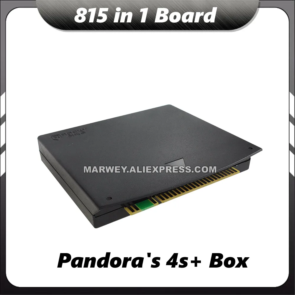 Pandora 4S Plus Jamma мультиигровой картридж 815 в 1 PCB CGA/VGA выход CRT/LCD Аркада коробка DIY шкаф