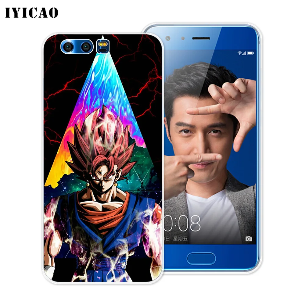 Супер Мягкий силиконовый чехол IYICAO Vegetto Dragon Ball для Huawei Y9 Y7 Y6 Prime 2018 Honor 8C 8X 8 9 10 Lite 7X 7C