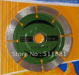 4'' NCCTEC diamond dry saw cutting blade | 100mm Concrete Stone saw blade | circular saw blade