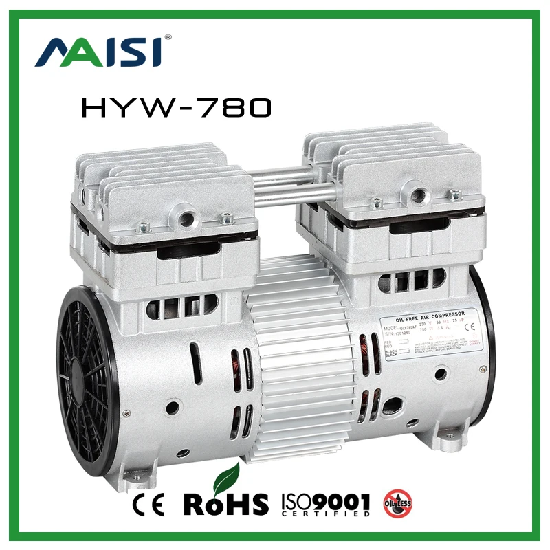 220V/50HZ (аc) 120L/мин 780 W небольшой электрический поршневой компрессор насос HYW 780|compressor