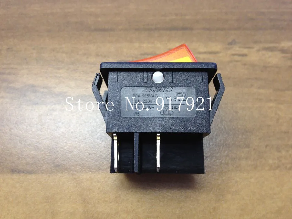 [ZOB] Taiwan E-SWITCH 16A KCD2 to replace the imported silver lamp with high power type rocker switch --20pcs/lot | Обустройство дома