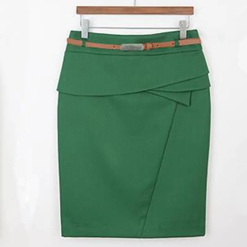 Осень 2017 женский костюм со средней талией модная деловая офисная юбка размера