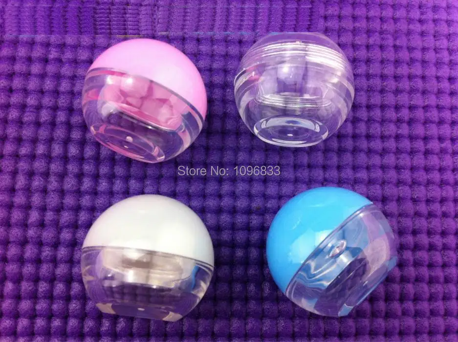 Женская банка для крема сферическая круглая коробка теней век помады