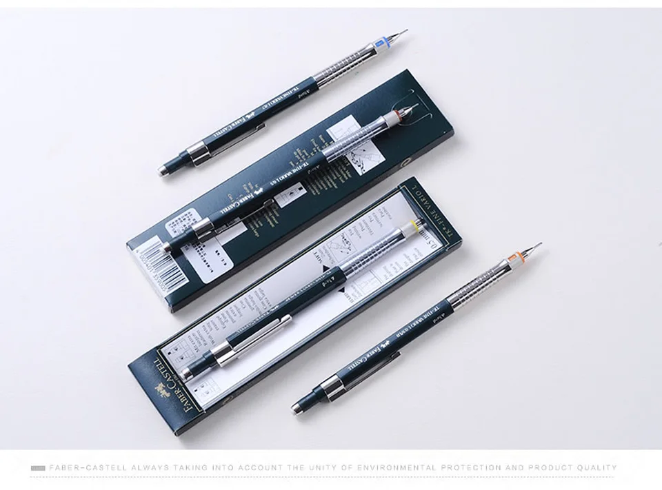 Faber Castell ТЗ тонкой пленки для тонировки автомобилей L составление механический/автоматического карандаша, 0,5/1,0/0,35/0,7 мм; В комплект входит B/2B/HB свинца пополнения чернил