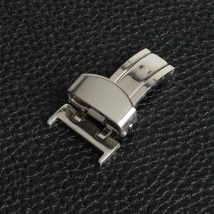 Нержавеющая сталь 16 мм 18 складной ремешок для часов | Наручные часы