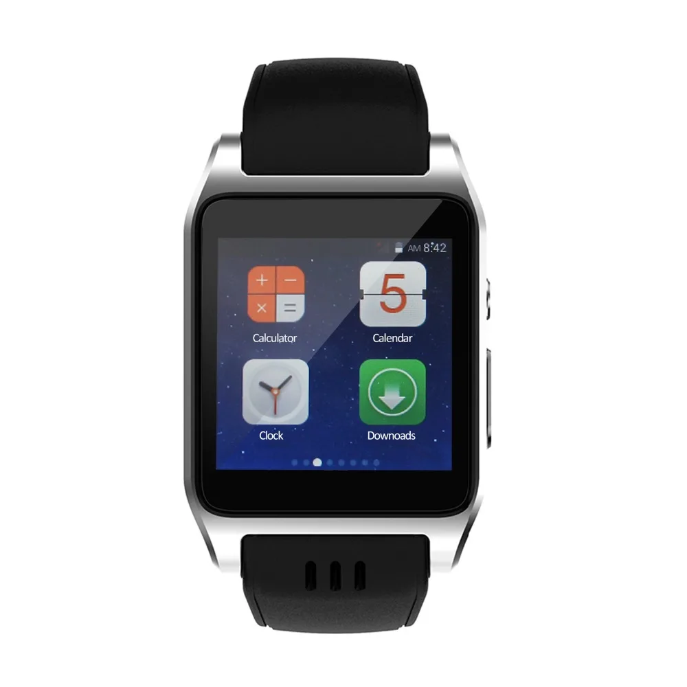 Android 5.1 SmartWatch X86 Bluetooth Wi-Fi Smart Watch Поддержка 3 г сим-карты смартфон с Камера WhatsApp Facebook |