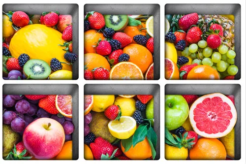 fruit 6 шт./компл. 13*13 см Водонепроницаемый Стикеры Ванна Товары 3D стены Стикеры s наклейки Ванная комната пол Свадебная вечеринка поставки Badkamer дополнительные приспособления - Цвет: fruit
