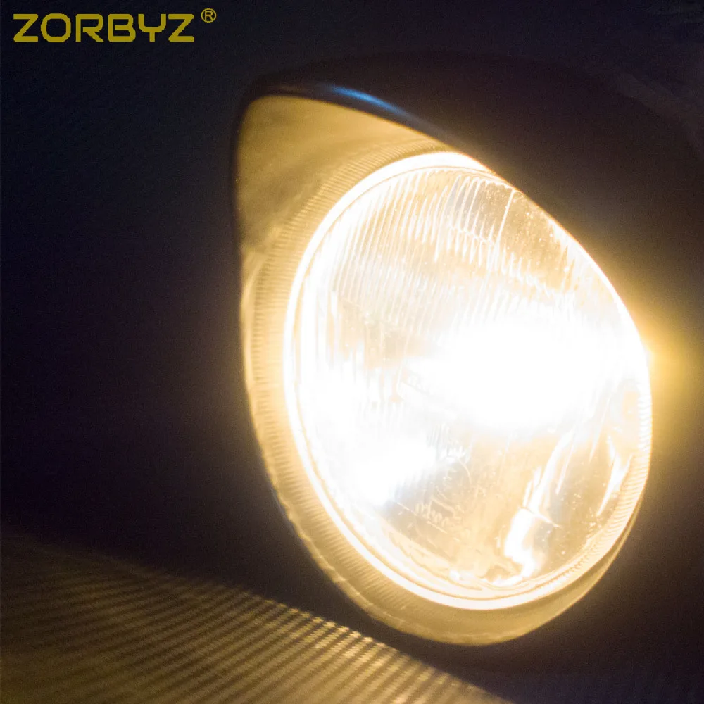 Черная/хромированная металлическая фара ZORBYZ для мотоцикла Honda Magna 750 Shadow 600 1100 VT750