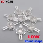 10 шт.лот 10 Вт мощная круглая основа светодиод IR теплый белый красный зеленый синий желтый RGB яркий 900 лм 1000 мА Светодиодная лампа с чипом прожектор