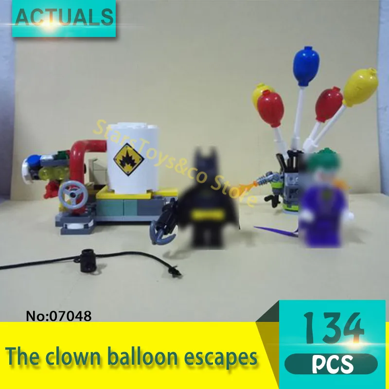 07048 134 шт. Super Heroes серии Клоун шар побег Модель Строительство Конструкторы
