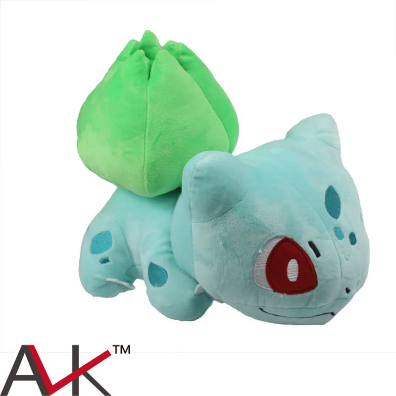 Новый монстр 28 см Кукла Пикачу мультфильм XY большой Bulbasaur кукла мягкая плюшевая