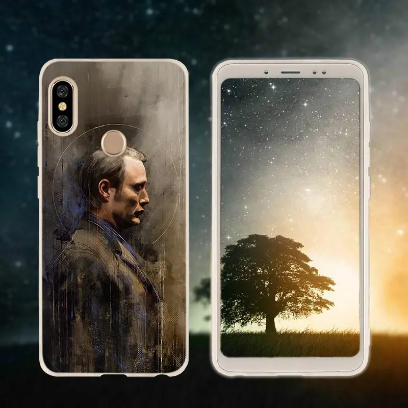 Ганнибал Мягкий чехол крышка для Xiaomi Redmi Примечание 8 iPhone 7 6 plus 5 iPad Pro 8a 7 6pro 6a s2 5a 4a 5 плюс y3 Coque Etui чехол для телефона чехол s - Цвет: Silicone 7
