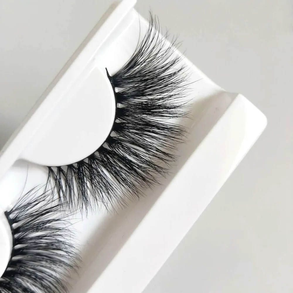 DEEP EYES 10 пар 10 boxesExtra длинные 25 мм норковые ресницы 3D норковые ресницы ручной работы