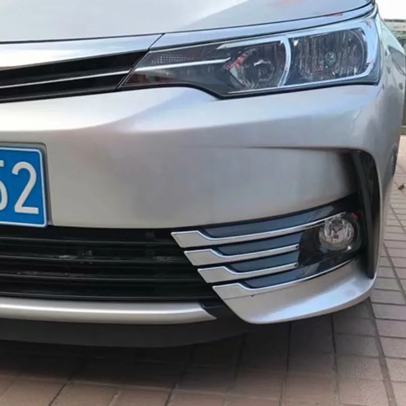 Автомобильная задняя противотуманная фара авто планки для Toyota Corolla Sport 2018 ABS