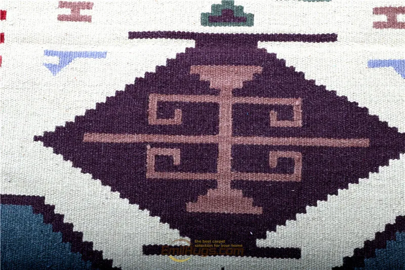 KILIM KILF афганистанская чистая шерсть ручной работы геометрические узоры