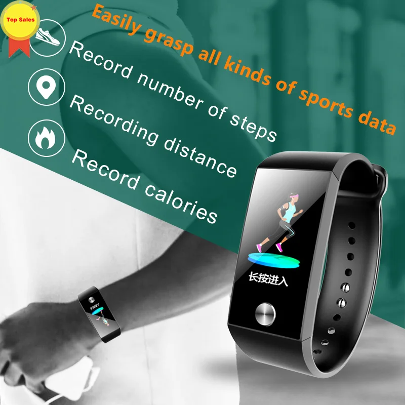 Смарт-браслет с пульсометром тонометром и оксиметром в крови | Электроника