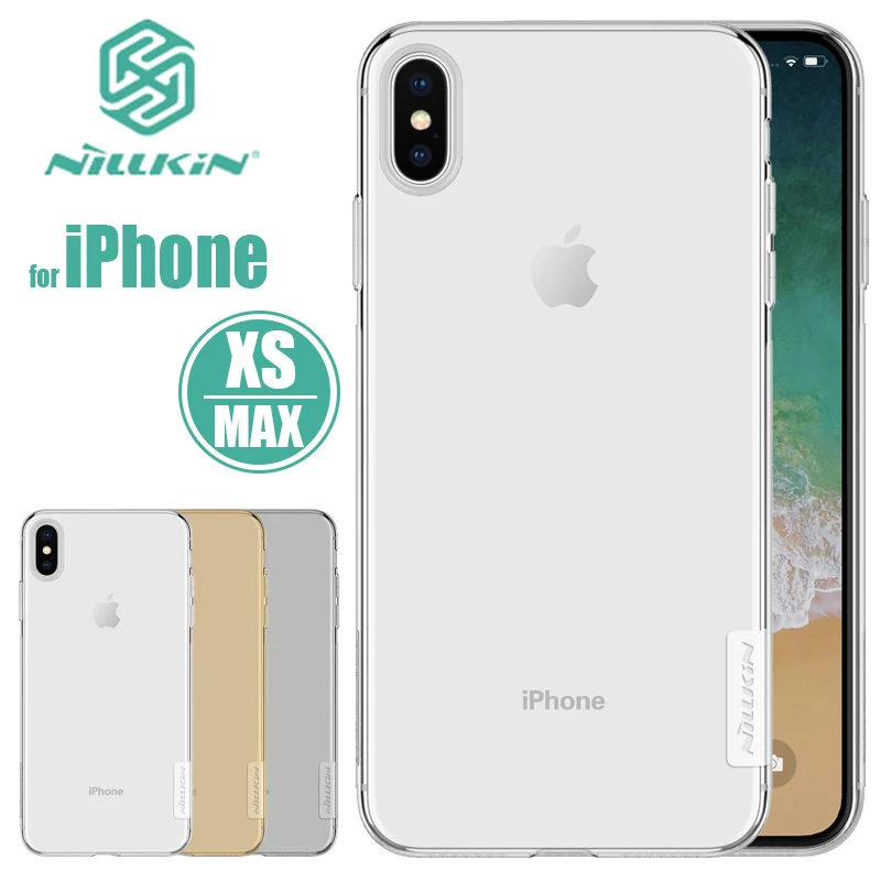 Ультратонкий силиконовый чехол Nillkin для iPhone 12 Mini 11 Pro X XS Max XR X|Бамперы| |