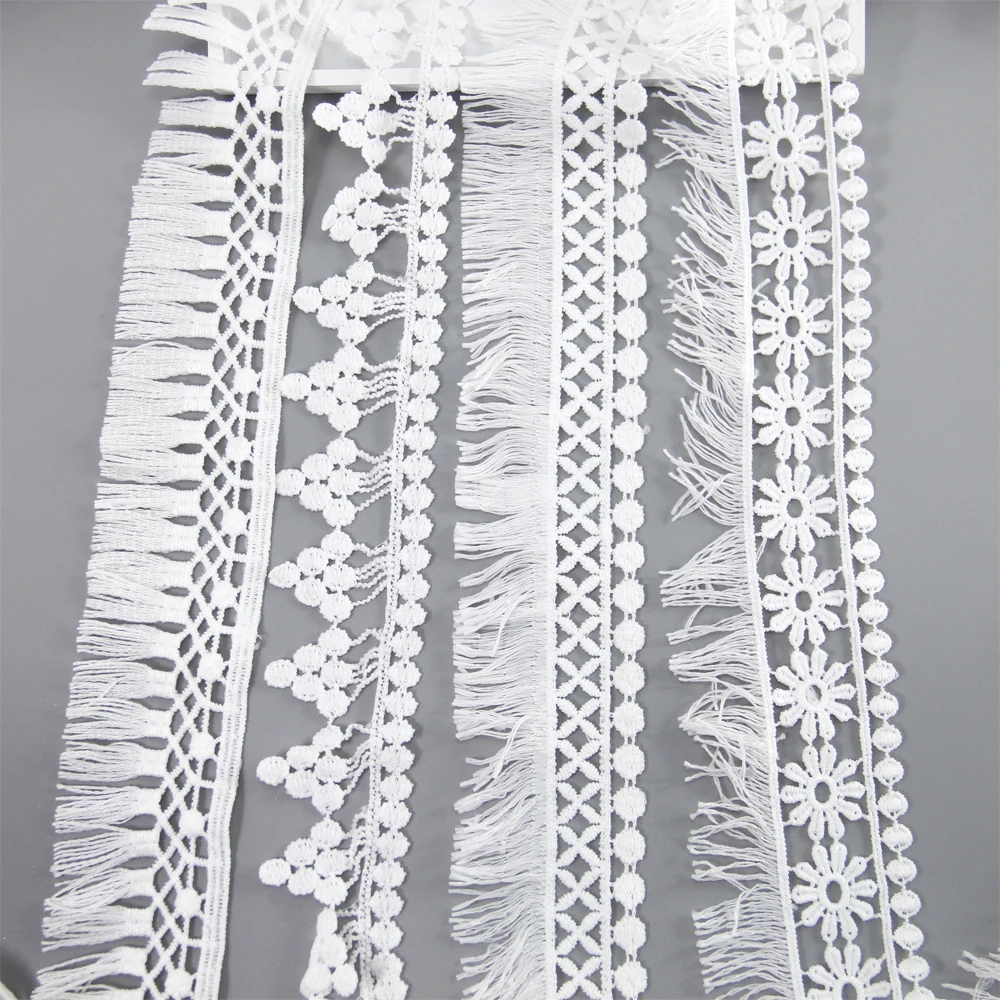 David аксессуары вышитая Цветочная Сетка кружевная лента 5 ярдов сделай сам