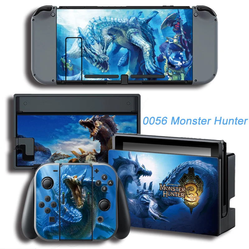 Легенда о Monster Hunter X виниловые наклейки на кожу для Nintend переключатель защитная крышка для игровой консоли Наклейка виниловая кожа скины Стикеры