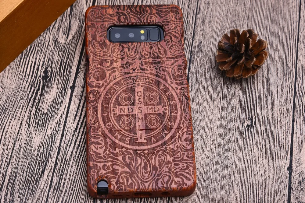Чехол из натурального зеленого натурального дерева для samsung Galaxy Note 10, 9, 8, S10e, S10, S9, S8 Plus, S7 Edge, чехол, чехол для телефона, кожаная сумка
