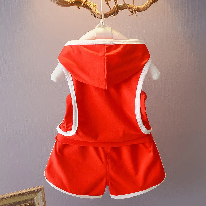 Летние цветные комплекты одежды для мальчиков повседневные хлопковые пальто