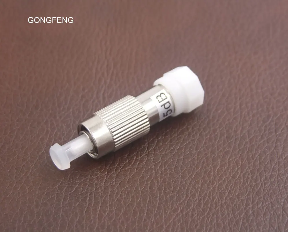 Оптовая продажа, 10 шт., Новый коннектор FC, волоконно-оптический аттенюатор, 2/3/5/7/10/15dB, выберите фиксированный волоконно-оптический аттенюатор