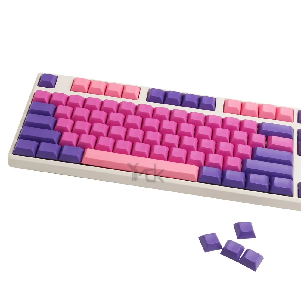 YMDK 108 пустой ключ серый LEORY DSA Keyset PBT для ANSI MX механическая клавиатура