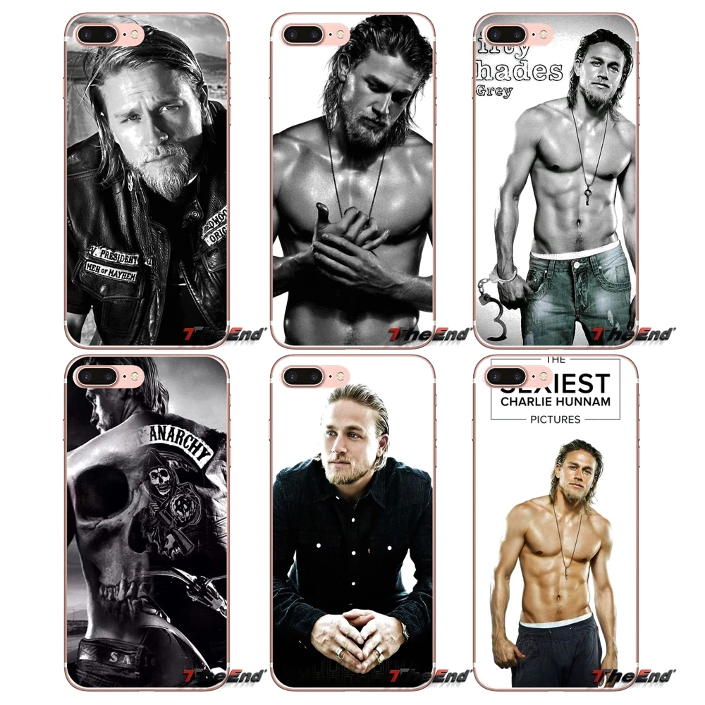 Для Sony Xperia Z Z1 Z2 Z3 Z5 compact M2 M4 M5 E3 T3 XA Aqua LG G4 G5 G3 G2 Mini Capa индивидуальные чехлы Charlie Hunnam Jax