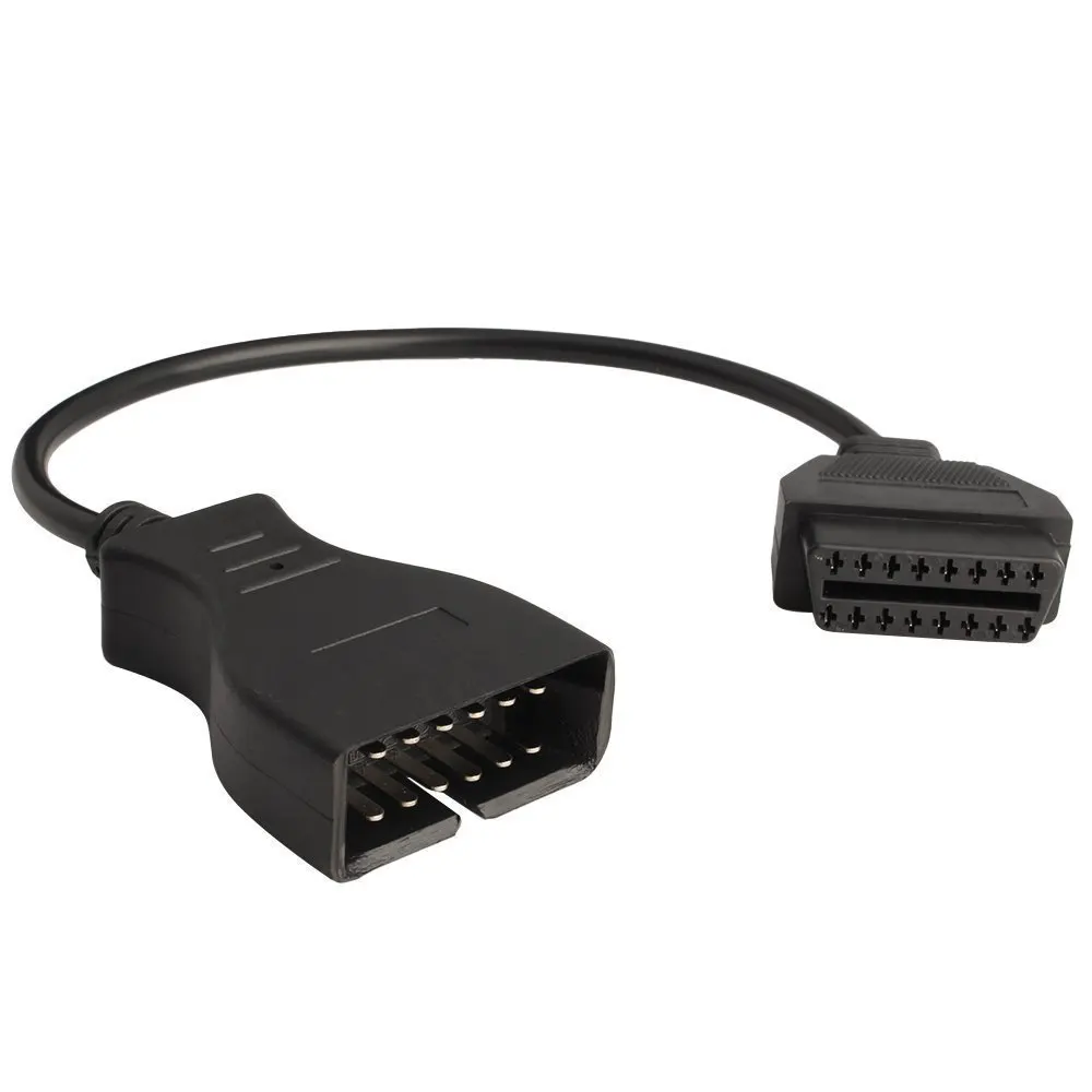10 шт./лот адаптер OBDII OBD 2 для разъема GM 12 16 контактов Автомобильный