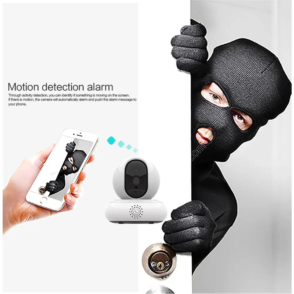 Домашняя камера видеонаблюдения hkixdista HD 1080P Wi Fi IP ночное видение радионяня