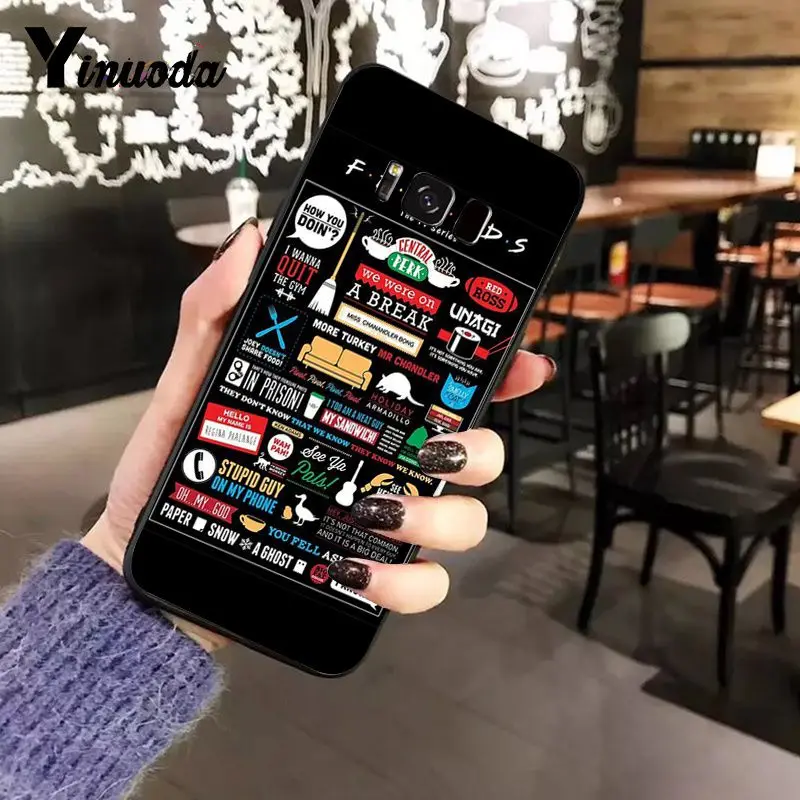 Высококачественный чехол Yinuoda для телефона Samsung Galaxy S9 plus S7 edge S6 S5 S8 | Мобильные