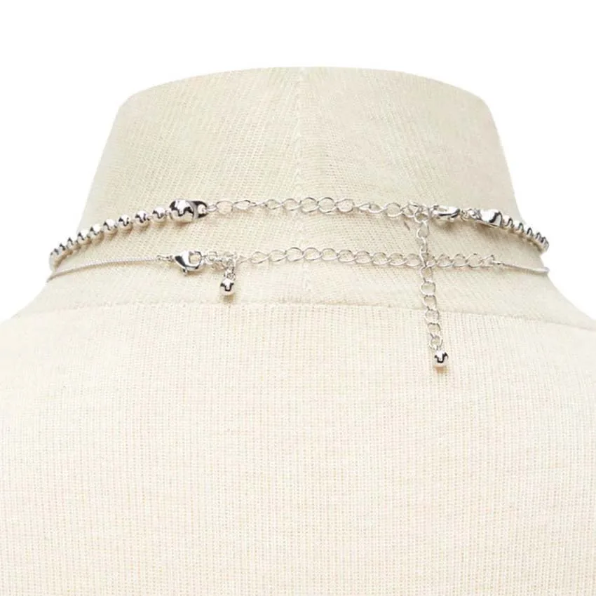 2018 new Multi Women beads coin pendant Choker Necklace chocker Jewelry collana Bijoux Femme Joyas mujer Collier ras du cou | Украшения и