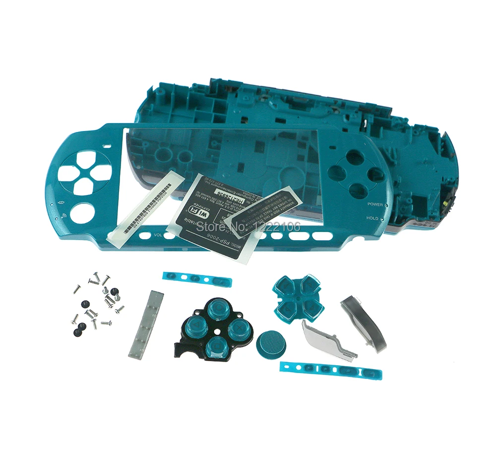

1set high quality For PSP 3000 PSP3000 Console Shell Replacement Full Housing Cover Case with Button Kits