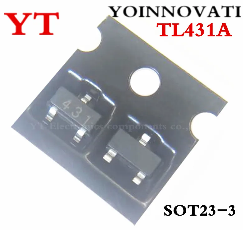 3000 шт. TL431A TL431 CJ431 IC SOT23-3 | Электронные компоненты и принадлежности