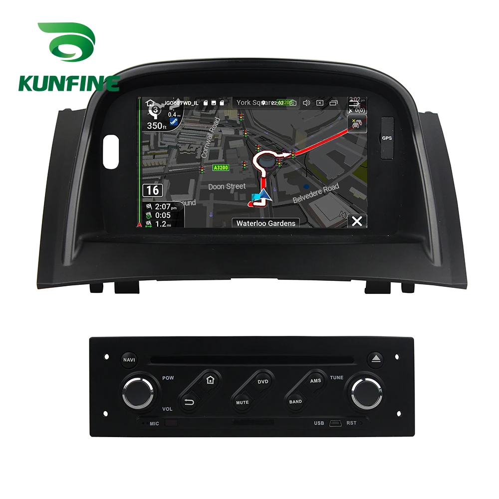 Восьмиядерный 4 Гб ОЗУ Android 8 0 автомобильный DVD gps навигатор мультимедийный плеер