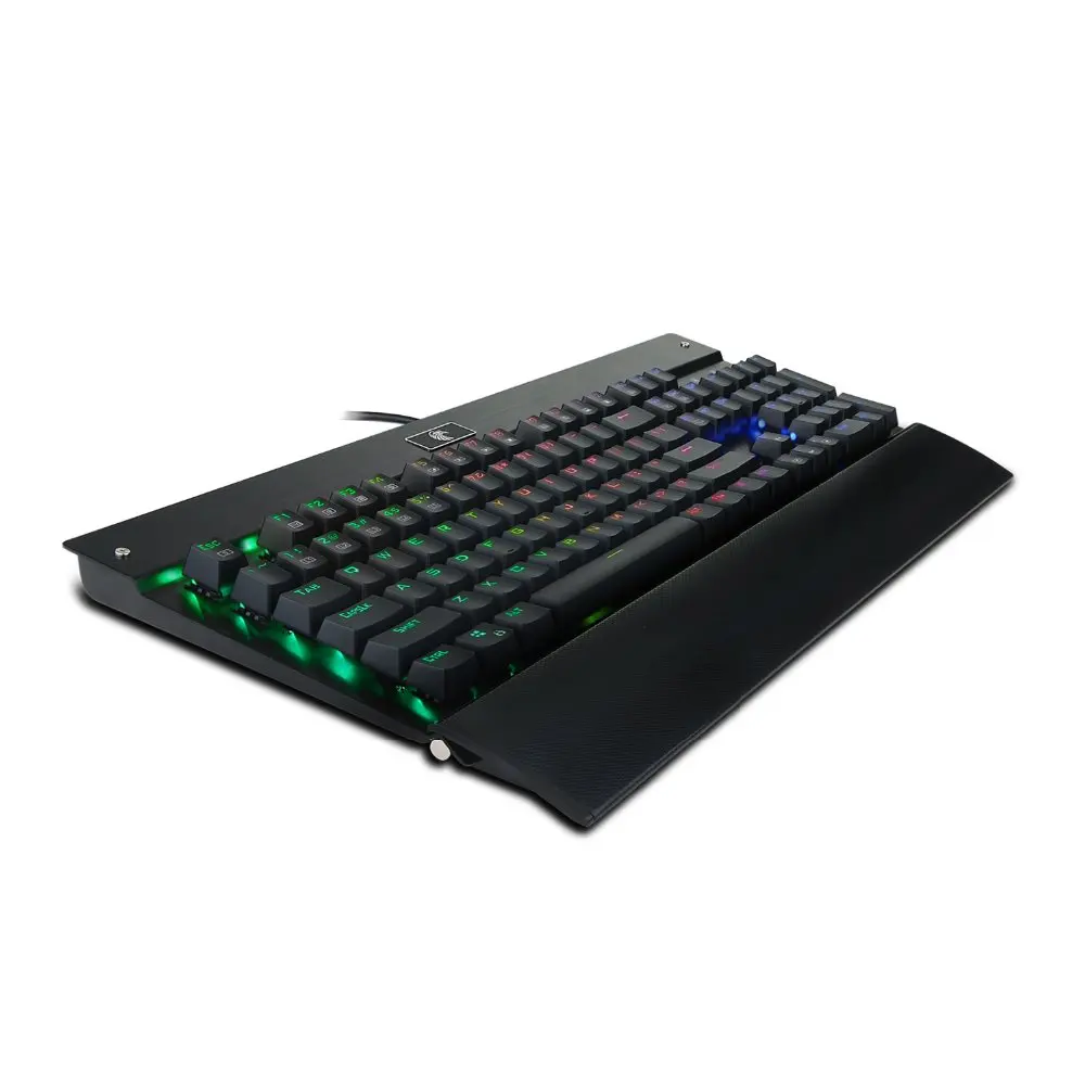 Механическая клавиатура Z 77 RGB с подсветкой 104 клавиш тактильные синие