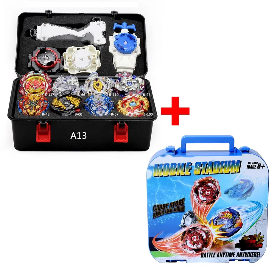 AB13 Takara Tomy Новое мобильное лезвие Арена стадион Bey Bay Burst коробка для хранения гироскопа Арена захватывающая Дуэль спиннинг Топ лезвия игрушки - Цвет: AB13