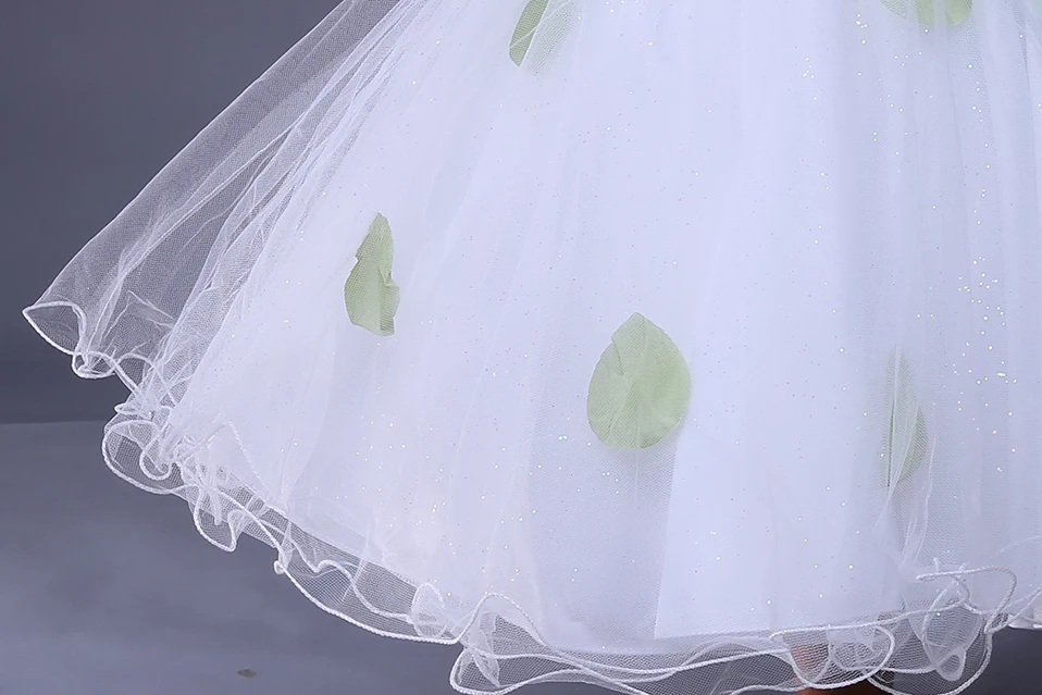 Cutestyles Green Flower Girl Dresses Princess Party For kids Wear GD40215-1G | Детская одежда и обувь