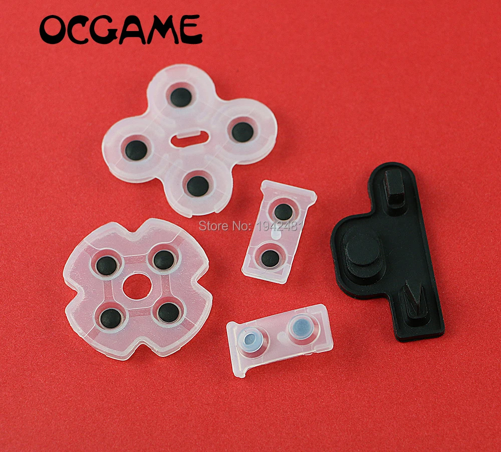 

200 компл./лот для Sony PS3 для ремонта регулятора Part силиконовый Кондуктивный Rubber Pad Замена OCGAME