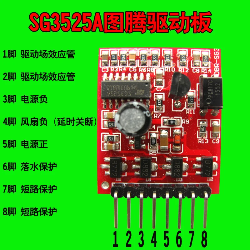 SG3525 инверторная Передняя приводная пластина небольшая защита от падения воды