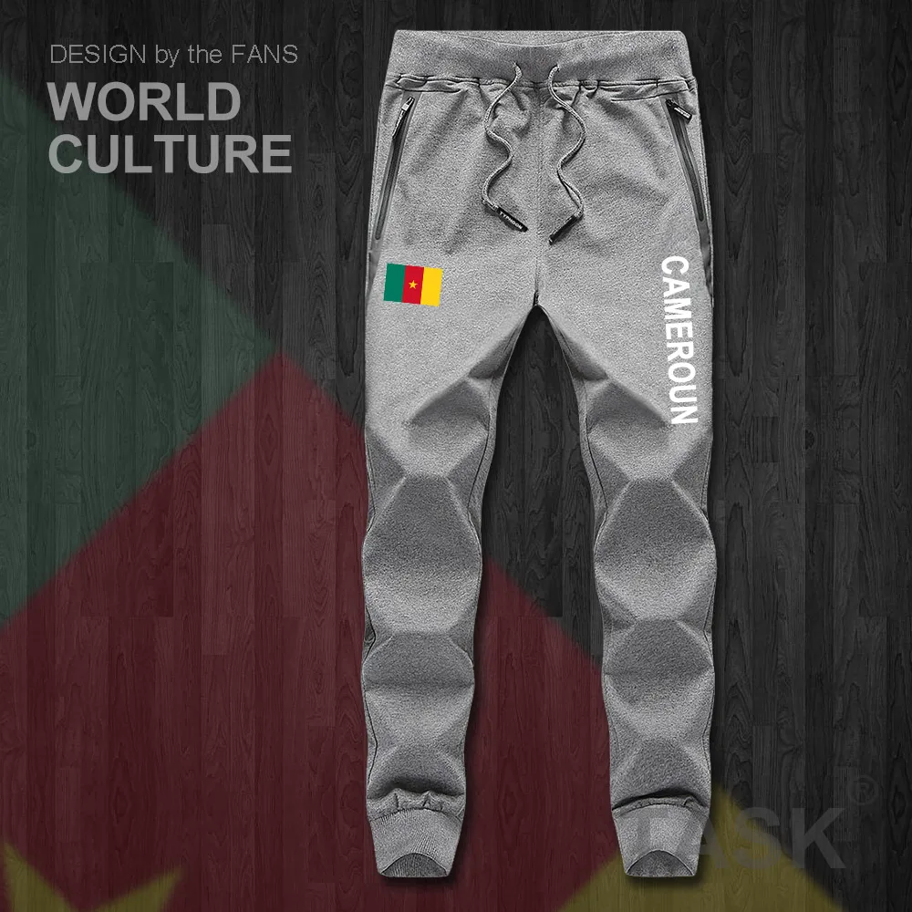 Cameroon CMR Cameroun Cameroonian mens pants joggers jumpsuit sweatpants track sweat fitness fleece tactical nation leggings new | Мужская