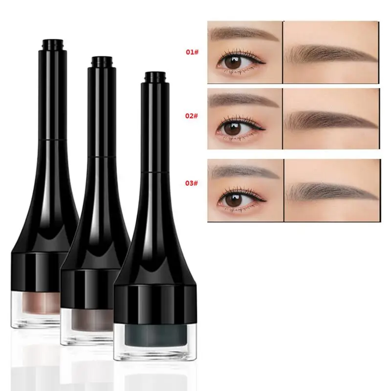 Макияж для бровей усилитель воздушная подушка микроблейдинг татуаж крем оттенок