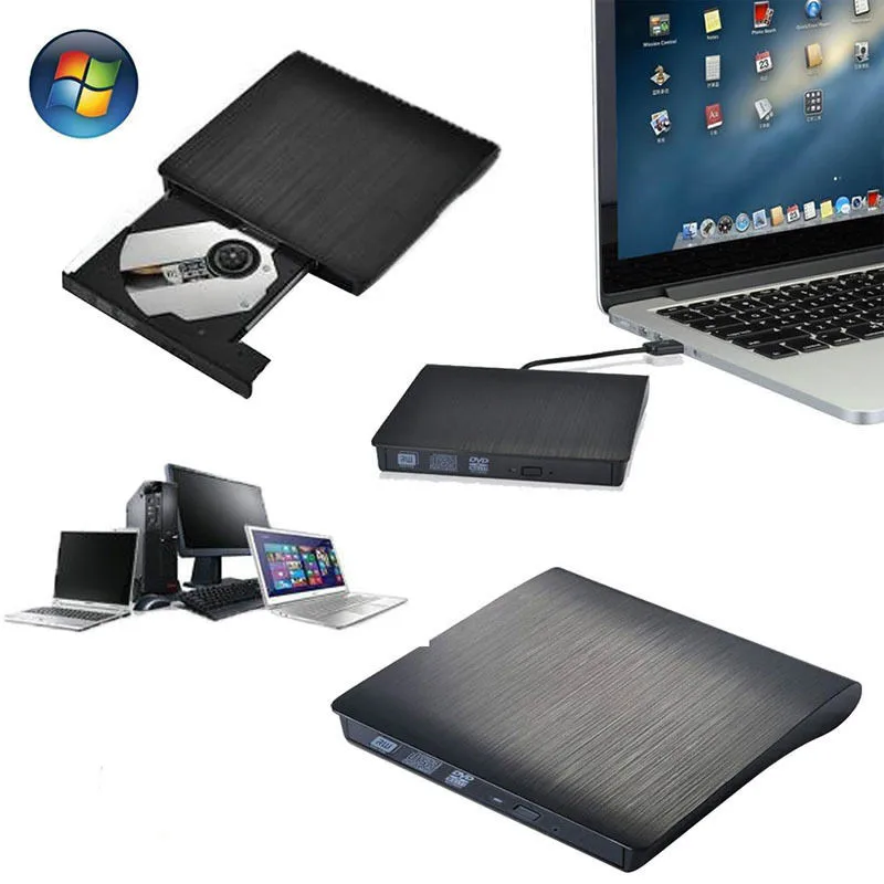 USB 3,0 DVD привод Портативный DVD флоппи-привод Odd внешний Dvd привод rom плеер писатель Rewriter горелки Для iMac/MacBook/ноутбука