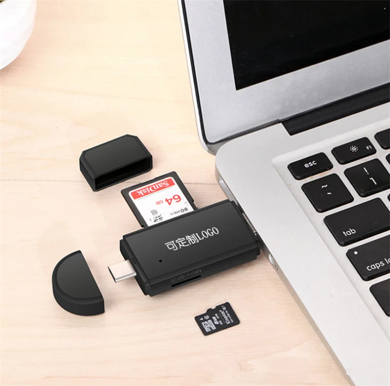 Micro USB и USB 3 в 1 OTG кард-ридер высокоскоростной USB2.0 Универсальный OTG TF/SD для Android компьютера удлинители