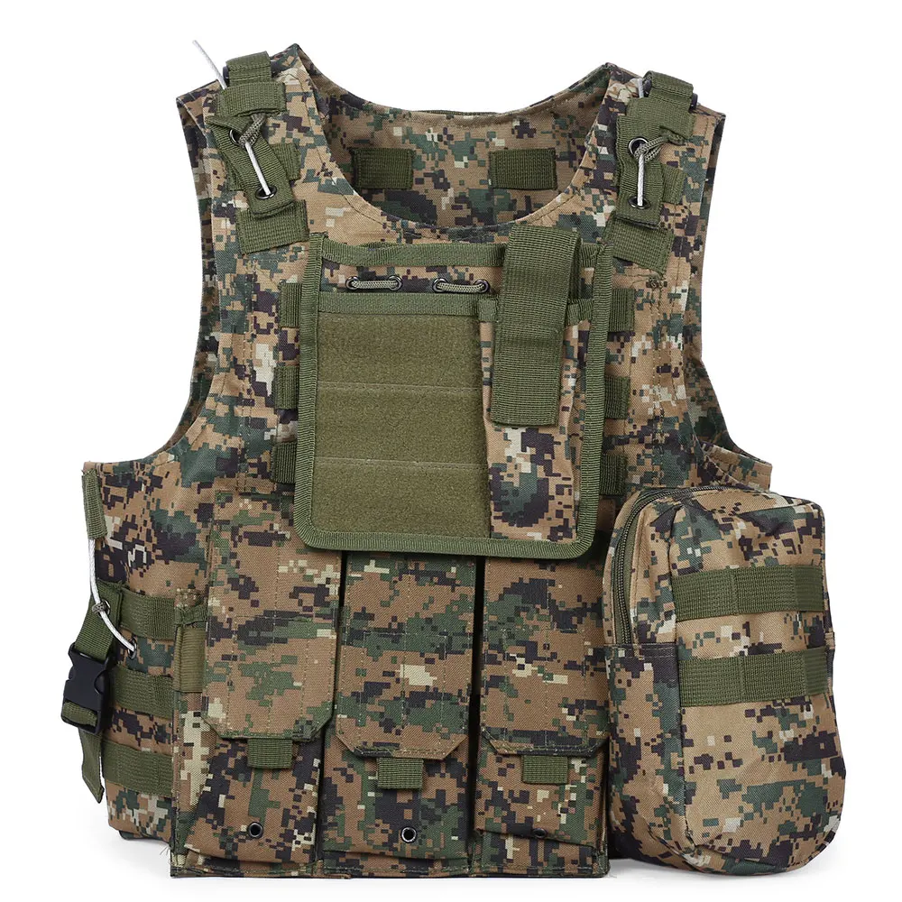 Охотничий жилет Камуфляж для охоты военный тактический Wargame Body Molle Armor CS наружное