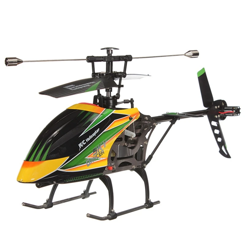 Высокое качество WLtoys V912 танцор 2 4G 4CH Радиоуправляемый вертолет RTF с видеоголовкой